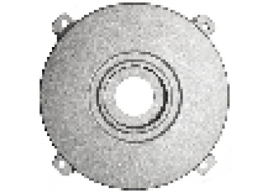 Фланец задний для двигателей  1874A,1833A, 11036A, 2478A (алюминий)