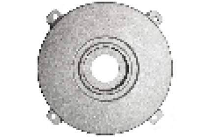 Фланец задний для двигателей  1874A,1833A, 11036A, 2478A (алюминий)