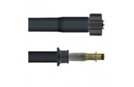 Шланг ВД двухоплёточный, 2SC-06, гайка М22-штуцер10, 10m, 400bar для KARCHER