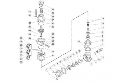 Ремкомплект для A80R 7x1 K2