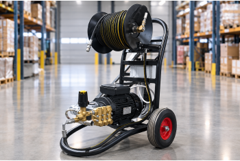 АВД Тритон AR RR 11/200 БП Ti 3 Kw на тележке катушка электро теплозащиты