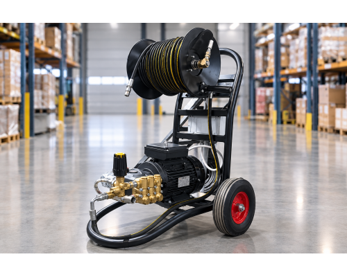 АВД Тритон AR RR 11/200 БП Ti 3 Kw на тележке катушка электро теплозащиты