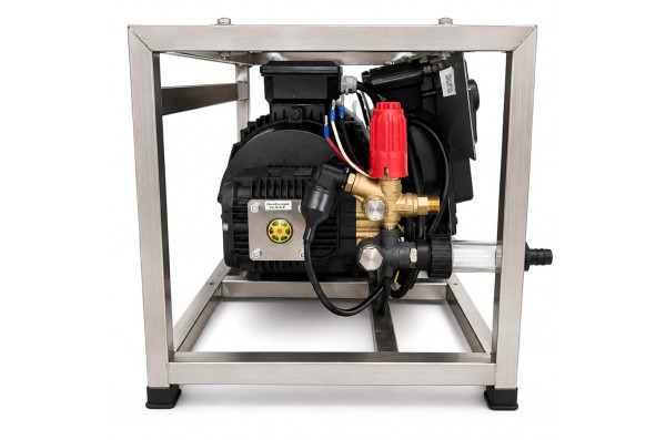 Стационарный АВД TOR K-1520B3 (200 бар, 15 л/мин, 5,5 кВт, 380 В, Total Stop, с аксессуарами)