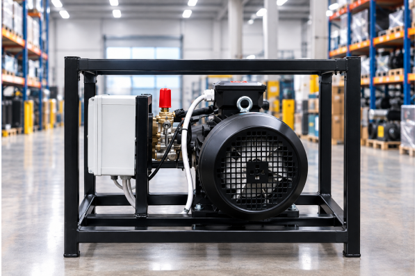 АВД Тритон М ТММ 15/200 TS 5.5 KW (Никель)  на раме с электрики теплозащиты