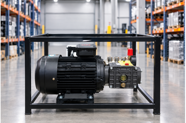 АВД Тритон М ТММ 15/200 TS 5.5 KW (Никель)  на раме с электрики теплозащиты