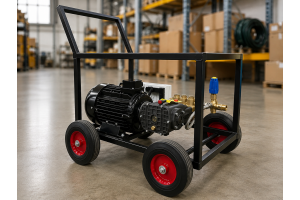 АВД Тритон Mazzoni 50/150 Nicolini 11 KW BY (на раме с колесами электрика с теплозащитой)