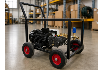 АВД Тритон Mazzoni 50/150 Nicolini 11 KW BY (на раме с колесами электрика с теплозащитой)