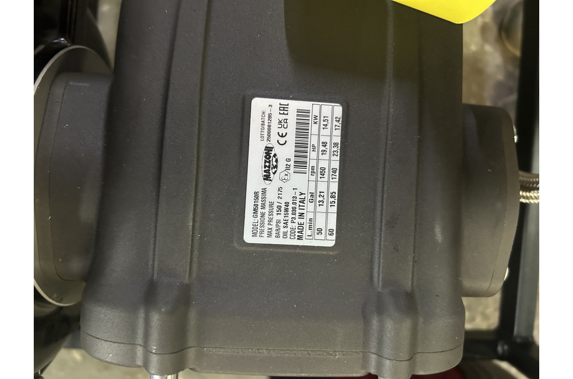 АВД Тритон Mazzoni 50/150 Nicolini 11 KW BY (на раме с колесами электрика с теплозащитой)