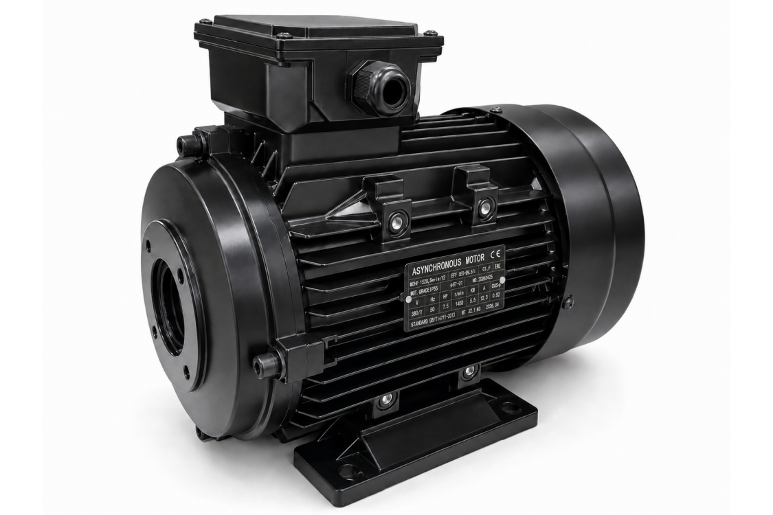Мотор TOR H112 HP 7.5 4P MA AC KW 5,5 4P MOHP 1520 (межосевое расстояние 87мм)