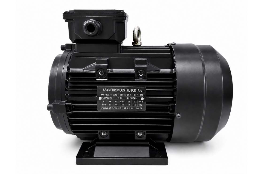 Мотор TOR H112 HP 7.5 4P MA AC KW 5,5 4P MOHP 1520 (межосевое расстояние 87мм)