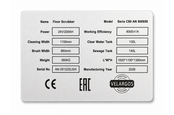 Velargos C80S Lithium