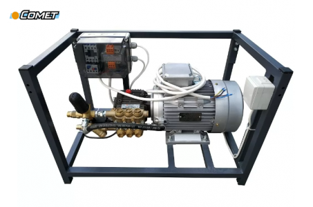Стационарная мойка ZW 15/210 TS, 380 В, 5,5 кВт на раме
