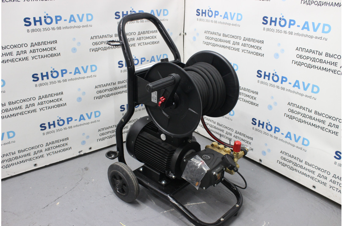 АВД Тритон AR 15/200 TS 5.5 R (На тележке с барабаном)