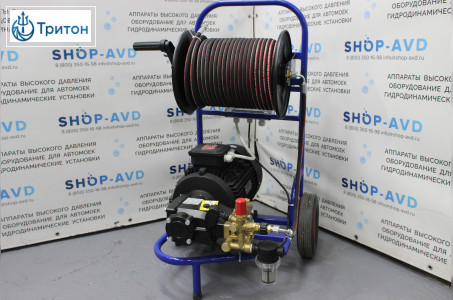 АВД Тритон H 21/200 TS 7.5 T (на тележке с барабаном)