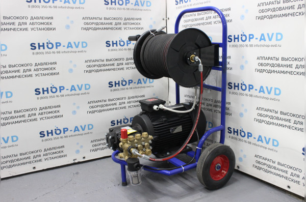 АВД Тритон H 21/200 TS 7.5 T (на тележке с барабаном)