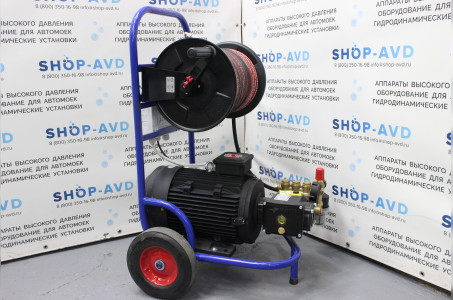 АВД Тритон H 21/200 TS 7.5 T (на тележке с барабаном)