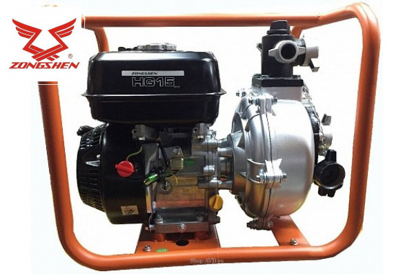 Мотопомпа бензиновая ZONGSHEN HG 15