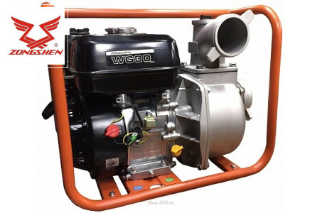 Мотопомпа бензиновая ZONGSHEN WG 30
