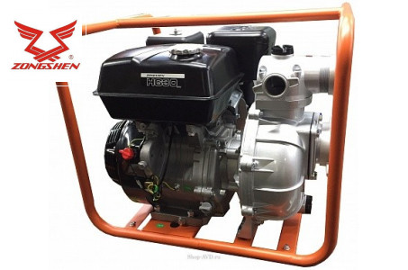Мотопомпа бензиновая ZONGSHEN HG 30