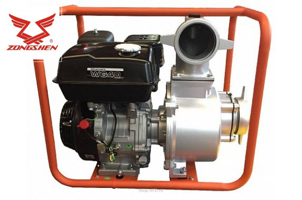 Мотопомпа бензиновая ZONGSHEN WG 40