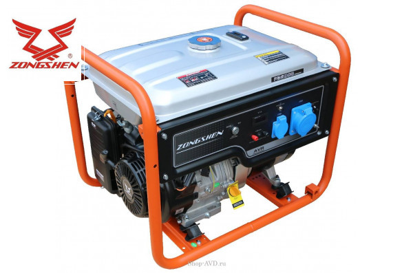 Генератор бензиновый ZONGSHEN PB 6000