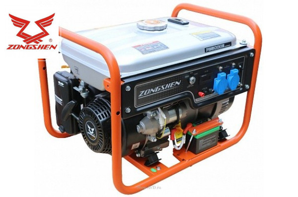 Генератор бензиновый ZONGSHEN PB 5000 E