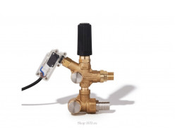 Регулятор высокого давления VB25B с микровыключателем, вход 1/2внут + елочка. Выход 3/8внеш