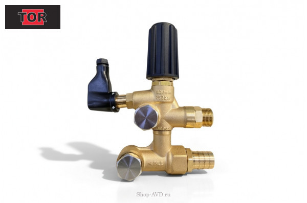 Регулятор давления 0-250 бар. 30 л/мин, выход M22х1,5внеш