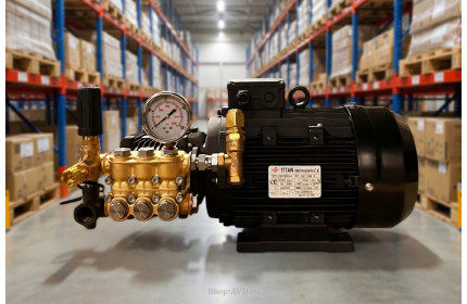 Моноблок Тритон TOR ВМ 12.18 ВР 4 Т (с манометром, с аварийным регулятором давления SVL17 170 бар, без электрики)