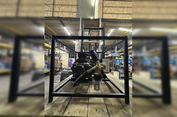 АВД Тритон M 21.25 TS 11 T (на раме, с манометром, фильтром, электрикой и теплозащитой)