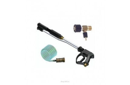 Пенокомплект с эжектором + LS12 2.1мм. + распылительный ствол красный