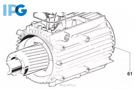 Статор для двигателя