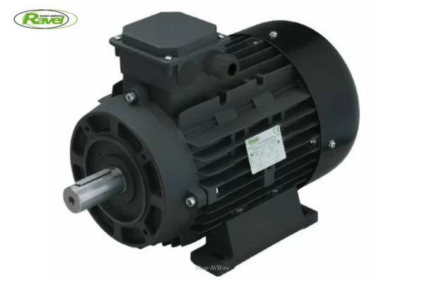 Двигатель 15 кВт H160M вал d42мм с напольной установкой