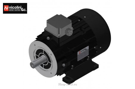 Двигатель 230/400 В - 50 Гц, 4 кВт вал 28 мм
