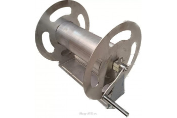 Барабан (под 100м, нерж, настенный, вход 1/4 г., выход 1/4 г.) без поворотного фитинга