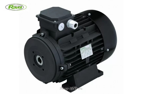 Двигатель 5.5 кВт 380B,H112 полый вал d24мм, фланец насоса 87 мм. 1830A