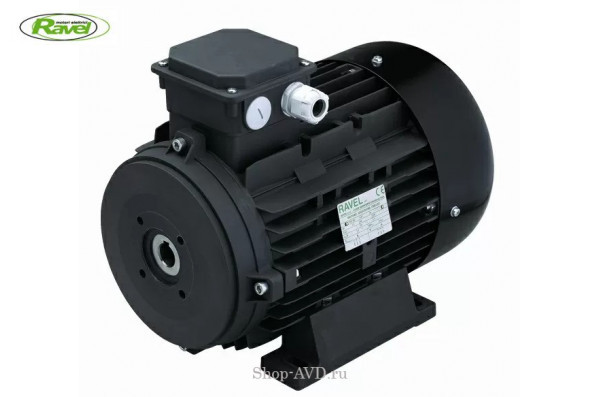 Двигатель 5.5 кВт 380B,H112 полый вал d24мм, фланец насоса 87 мм. 1830A