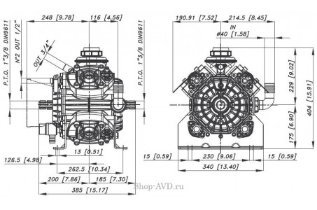 Насос PBO*1 1540 VD