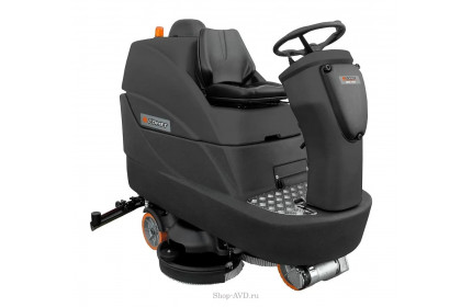 Аккумуляторная поломоечная машина Поломоечная машина Comet CRS102BT, аккумуляторная, с местом для оператора без АКБ и ЗУ