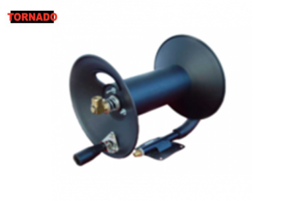 Катушка для шланга высокого давления, окрашенная сталь, вместимость 3/8 50m, 275bar, 3/8внеш-3/8внут