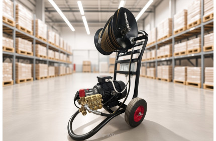 АВД Тритон AR RK 15/20 TS 5.5 Т (на тележке, катушка 30 м. злектрика с теплозащитой)