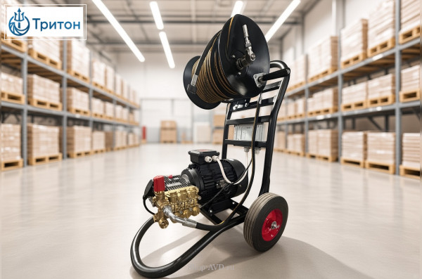 АВД Тритон AR RK 15/20 TS 5.5 Т (на тележке, катушка 30 м. злектрика с теплозащитой)