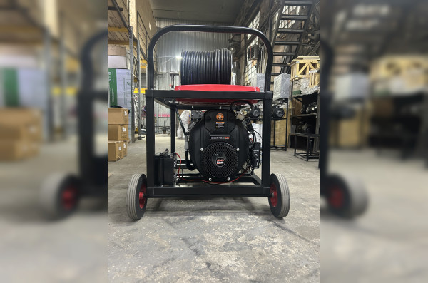 АВД с бензиновым двигателем BR 50/190 ВР 30.0  (на тележке с катушкой, электрический стартер)