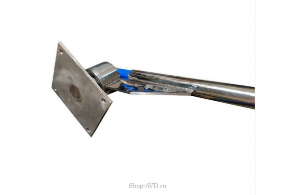 Потолочная поворотная консоль (труба) для автомоек, 1.7 м, нерж. сталь