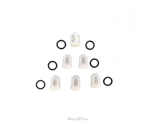 Комплект клапанов высокого давления с уплотнительными резинками (6 шт.) AACA-1 (KIT) 