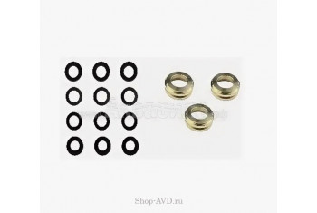 Комплект водяных уплотнений + направляющие кольца (4 типа по 3 шт.) SJ-0210 