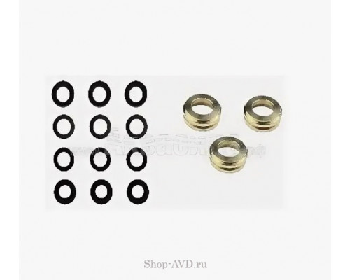 Комплект водяных уплотнений + направляющие кольца (4 типа по 3 шт.) SJ-0110
