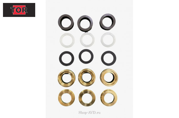 Комплект водяных уплотнений + направляющие кольца для CEM1318 SJM-T07