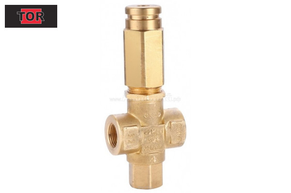 Предохранительный клапан VS-35, резьба G3/8. Поток воды 25л/мин, 