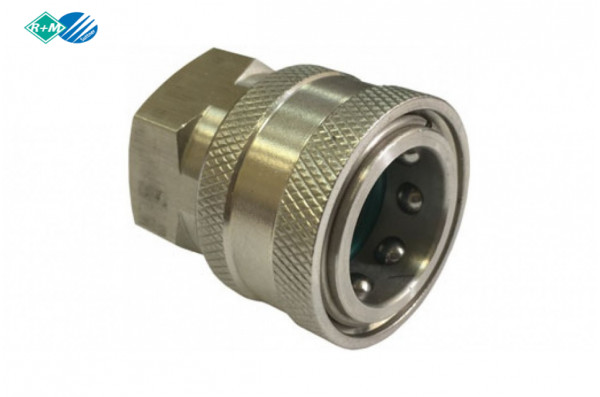 Муфта-байонет 250bar, 3/8внут, нерж.сталь